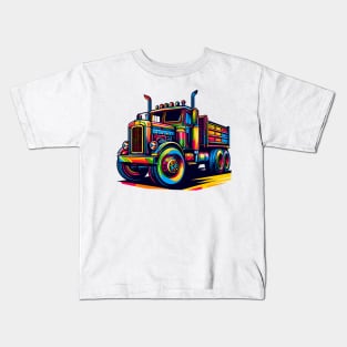 Semi Truck Kids T-Shirt